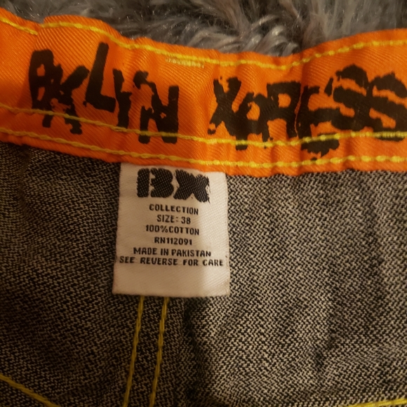 BX wide leg embroidered jeans vtg. Size 38 - Picture 5 of 10